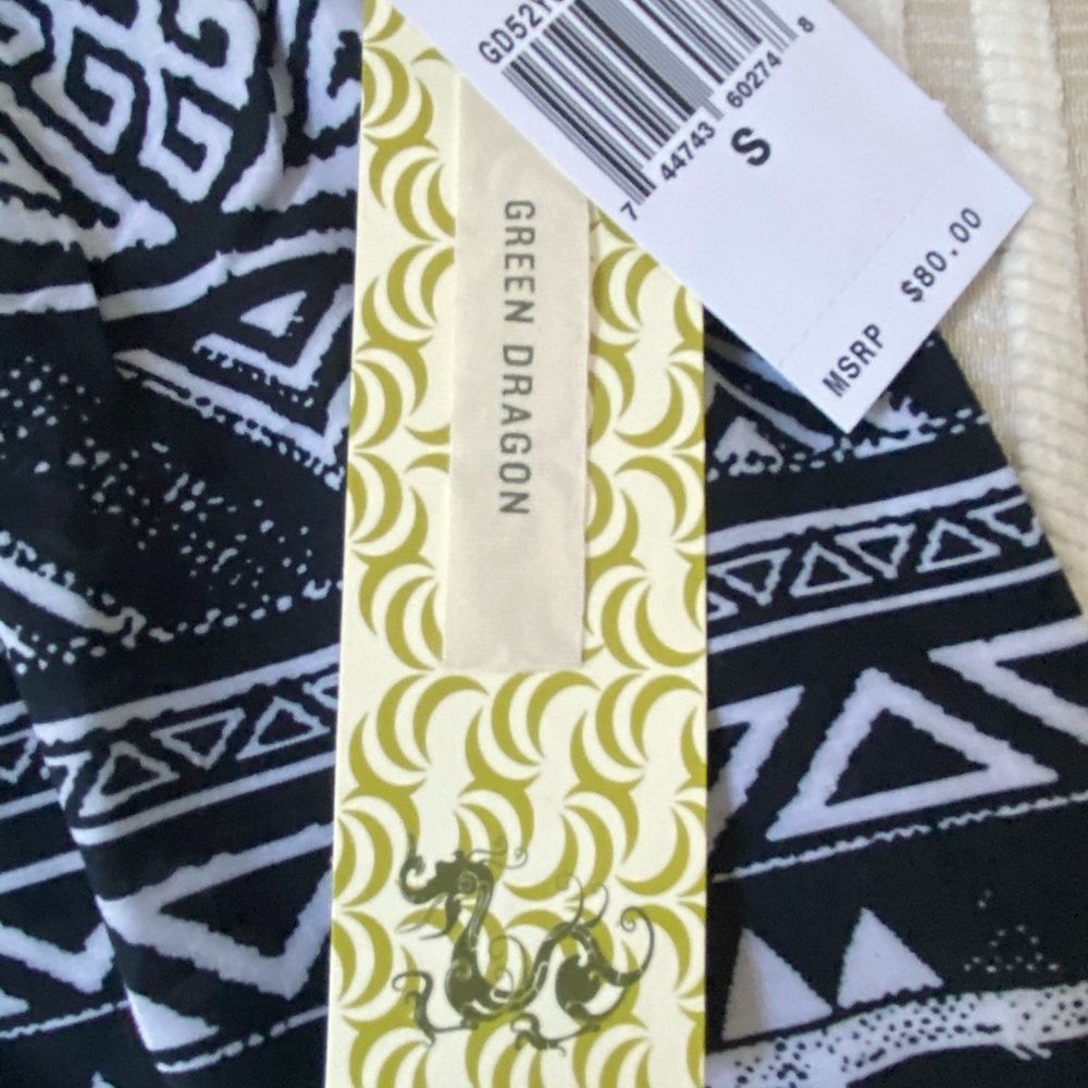 Green Dragon Black/White Lounge Pant Women Size S - Picture 4 of 5
